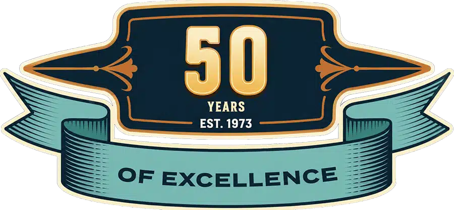 50 Years of Excellence, Established 1973