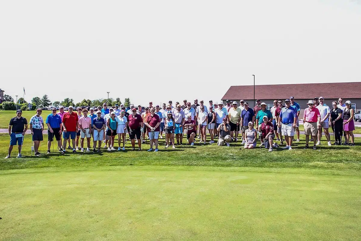 Trailblazer Plumbing at Golf tournament